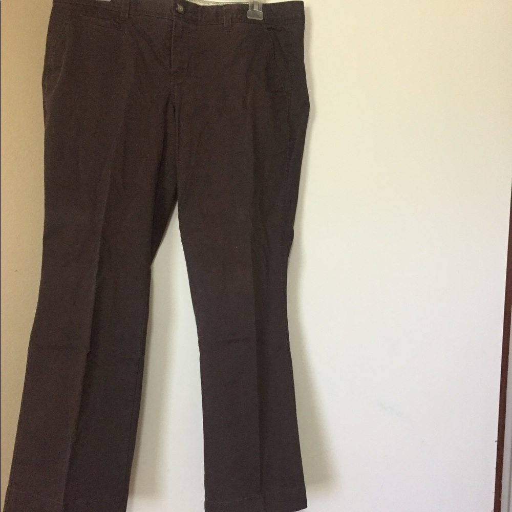 Old Navy brown khaki pants size 12